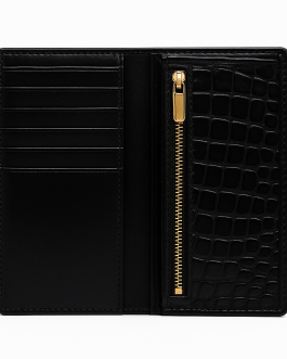 Black Leather Wallet
