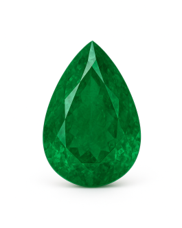 Natural Pear Emeralds