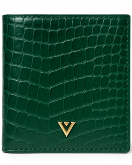 Green Leather Wallet