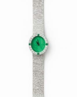 Jade Dial Watch