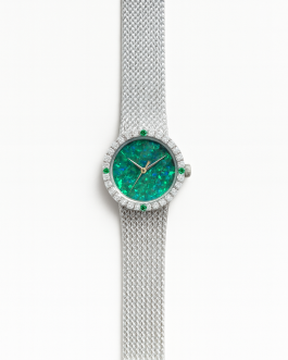 Diamond And Opal Watch